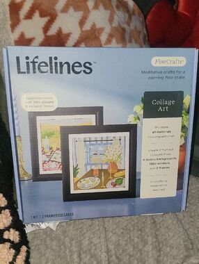 🖌Lifelines Flow Crafts Collage Art Kit🎨🖼